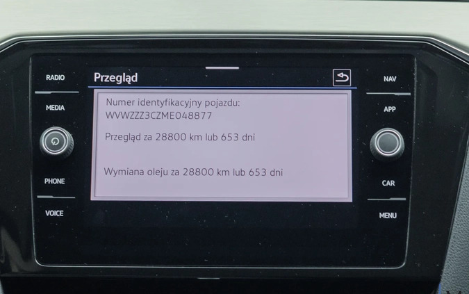 Volkswagen Passat cena 149900 przebieg: 61534, rok produkcji 2020 z Rakoniewice małe 667